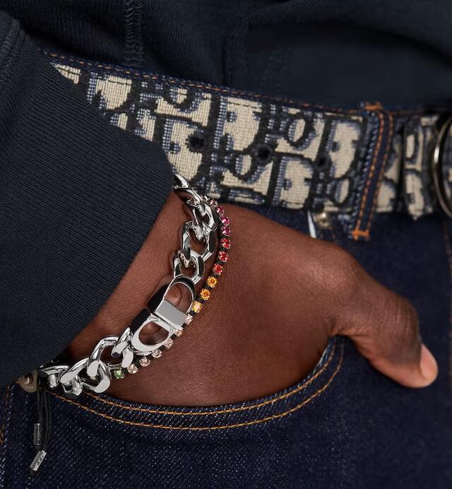 ディオール CD ICON チェーンリンク ブレスレット 直営店買付